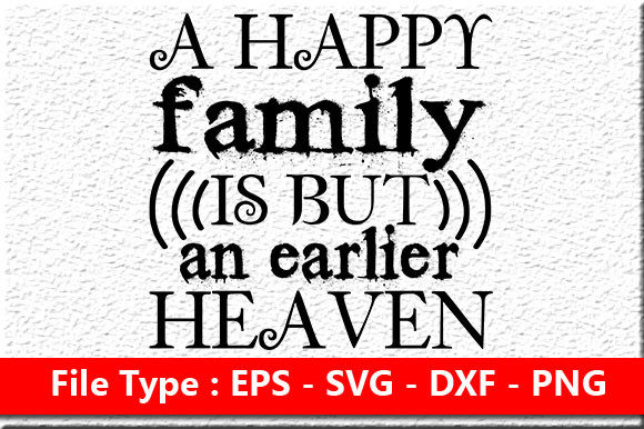 Family Quote Design for Embroidery Projects