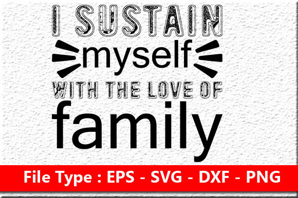 Family Quote Design for Embroidery Projects