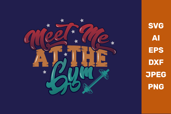Meet Me at the Gym Graphics for Crafts and Creative Projects
