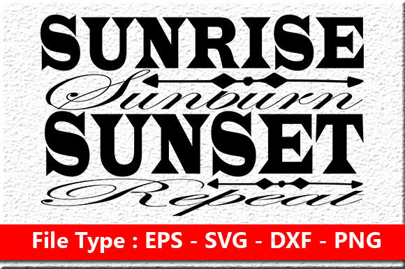 Summer Quote Design for Crafts and Graphics